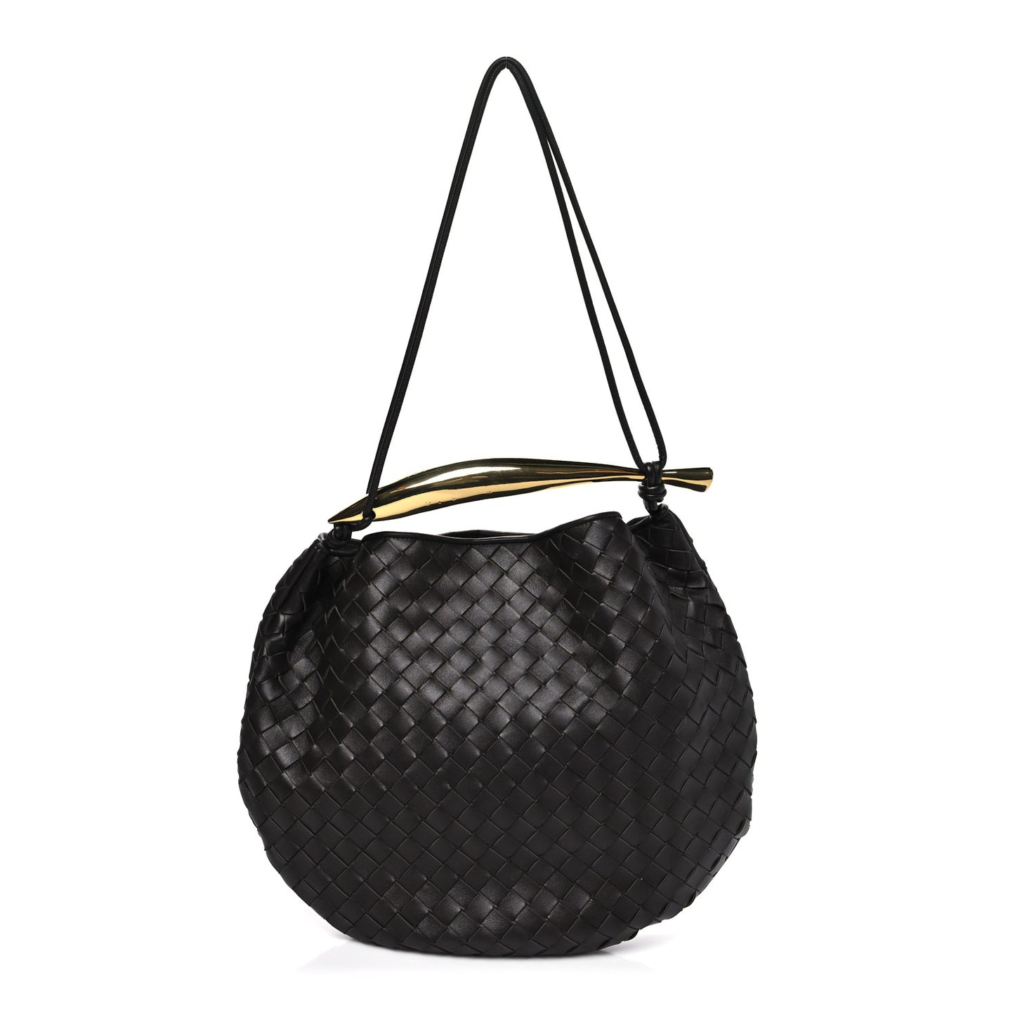 Nappa Intrecciato Medium Sardine Bag Fondant