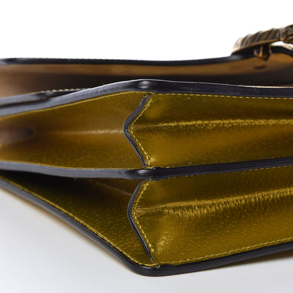 Gucci Metallic Calfskin Medium Dionysus Shoulder Bag Yellow 9 of 12