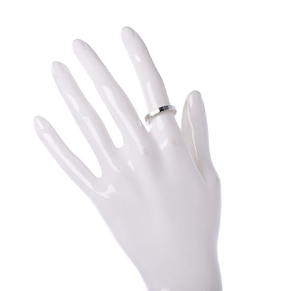 Cartier 18K White Gold Lanieres Ring 49 4.75 2 of 5