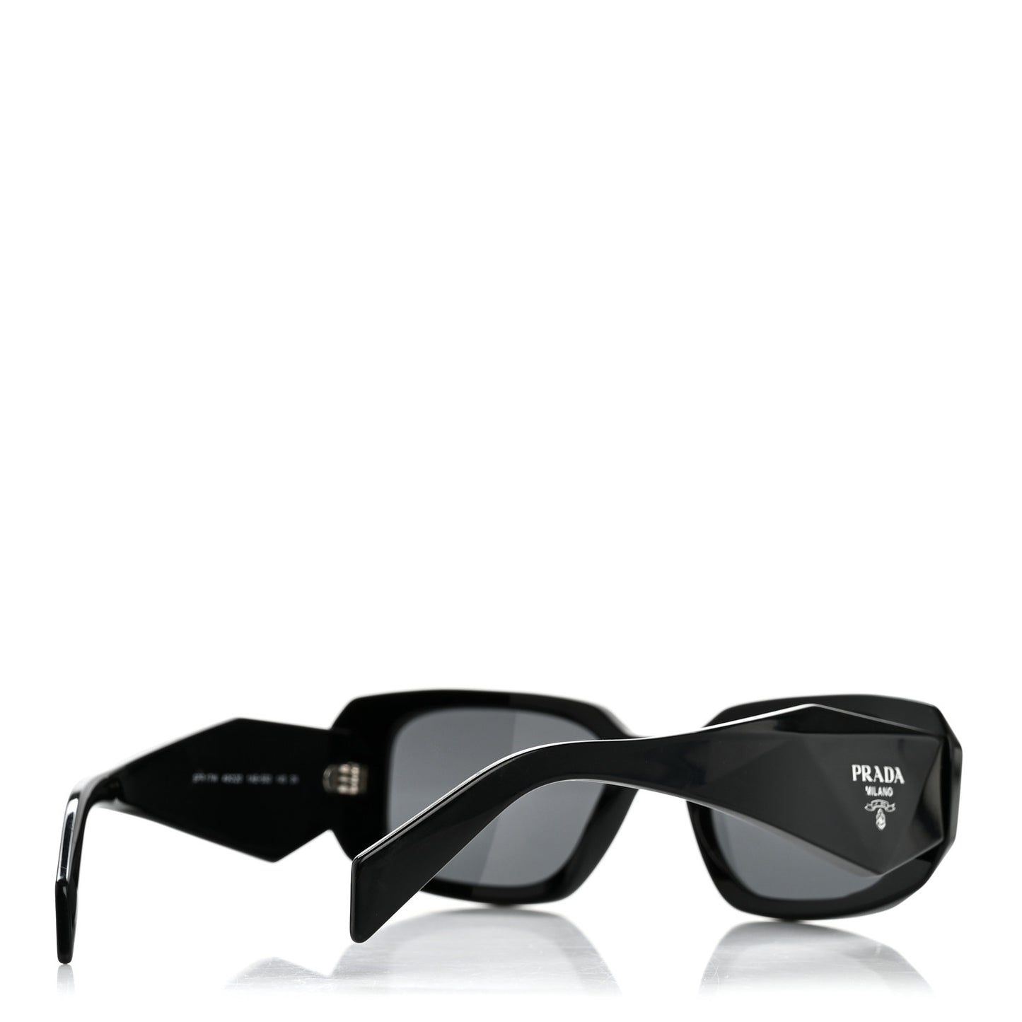 Acetate Symbole Sunglasses SPR 17W Black