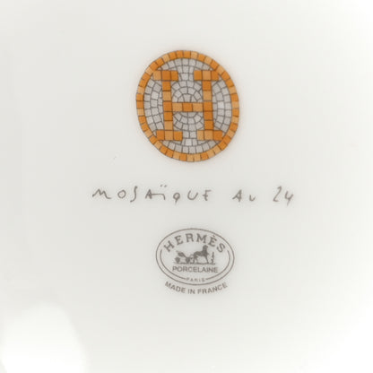 Hermes Porcelain Mosaique au 24 Mug Set of 2 Gold 7 of 9