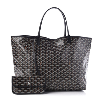 Goyard Goyardine Saint Louis GM Black 1 of 8