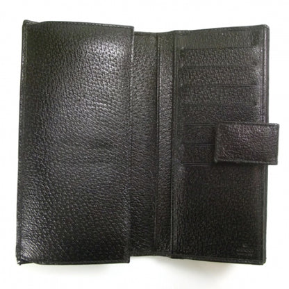 Gucci Monogram Engraved Metal Plate Continental Wallet Black 6 of 9