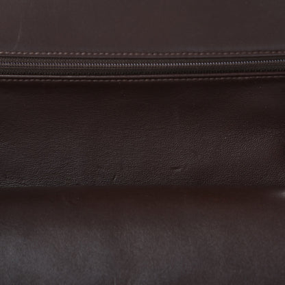 Chanel Tweed Quilted Medium Double Flap White Brown 12 of 12
