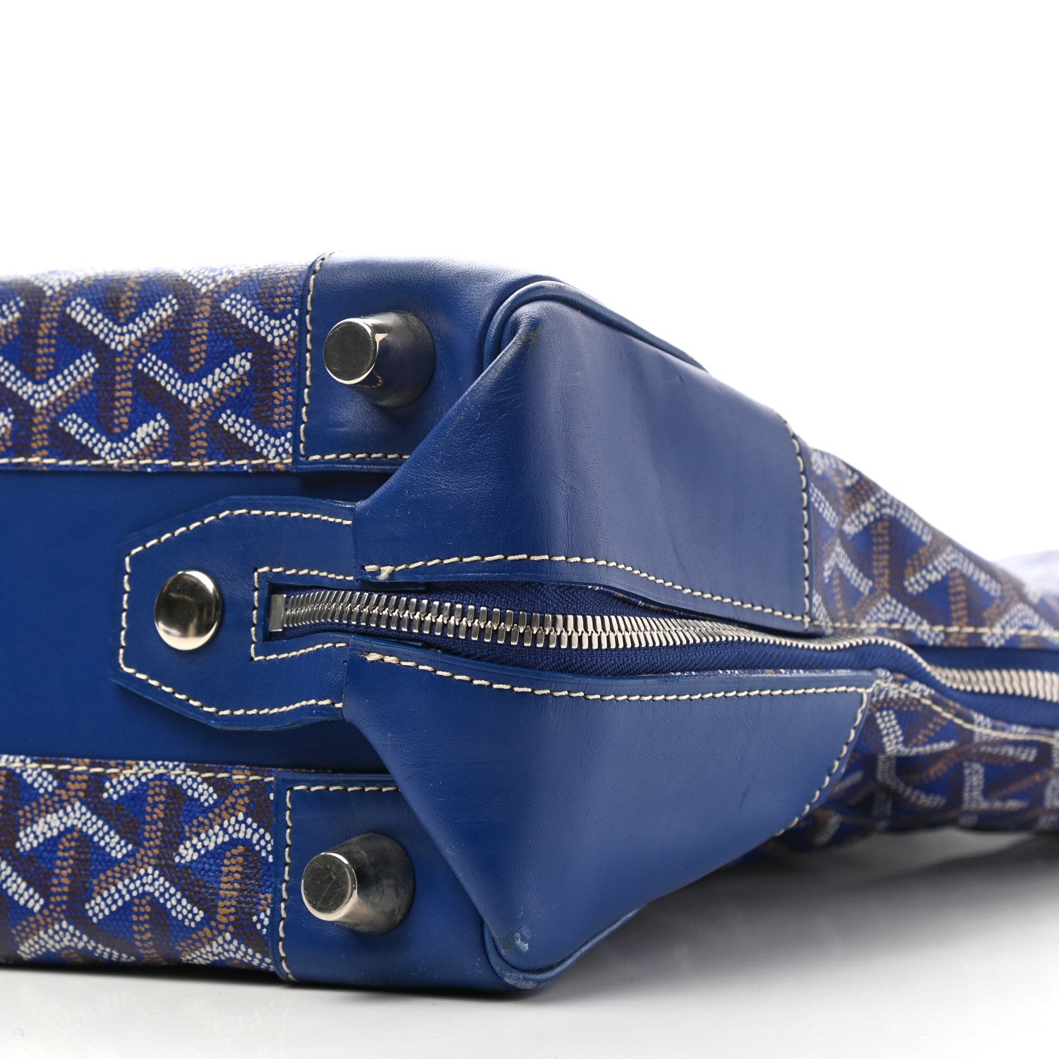 Goyard Goyardine Porte-Habits Garment Bag Blue 10 of 17
