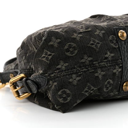 Louis Vuitton Denim Neo Cabby MM Black 9 of 14