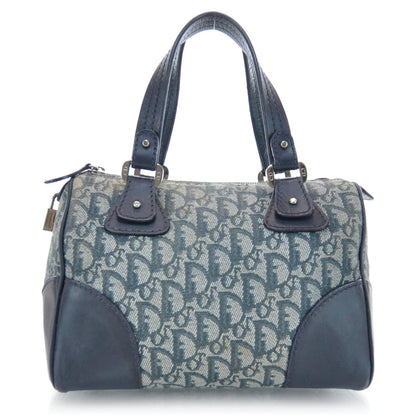 Christian Dior Monogram Boston Navy Blue 1 of 9