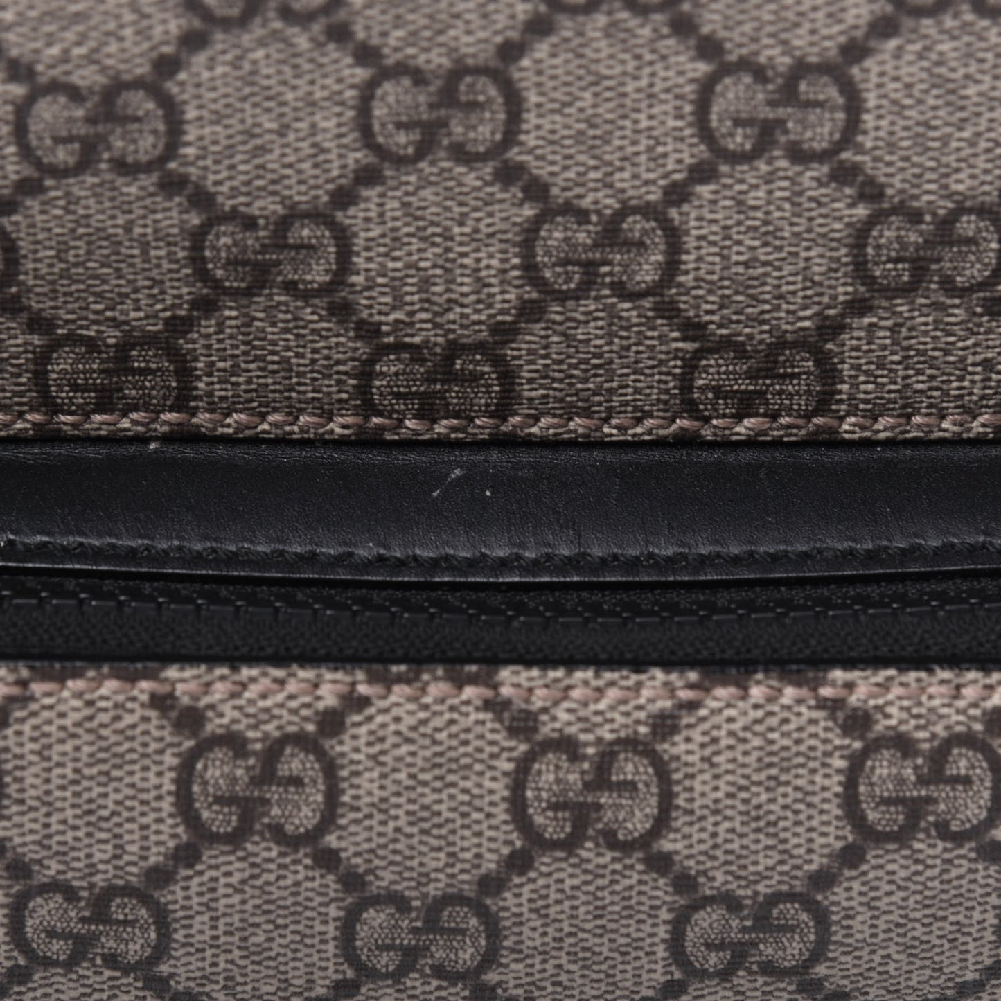GG Supreme Monogram Small Eden Day Backpack Black