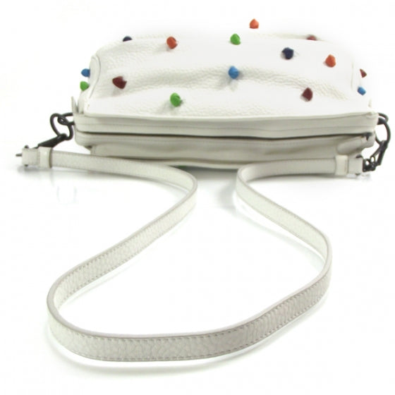 Bottega Veneta Leather Multicolor Shoulder Bag White 6 of 11