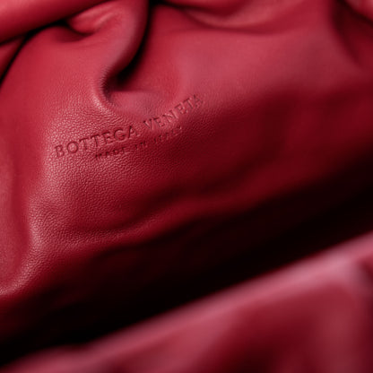 Bottega Veneta Nappa Maxi Intrecciato The Pouch Oversized Clutch Amaranto 6 of 7