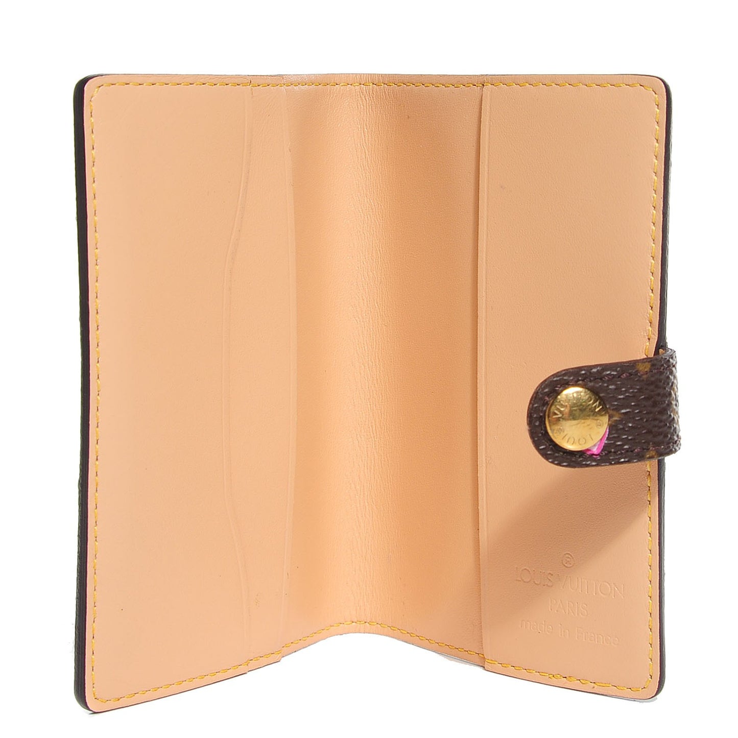 Monogram Cherry Blossom Carnet de Bal Mini Agenda Cover Brown