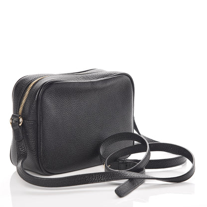 Gucci Pebbled Calfskin Small Soho Disco Bag Black 3 of 11