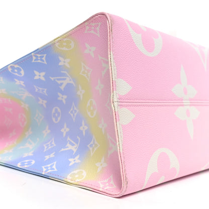Louis Vuitton Monogram Escale Onthego GM Pastel Pastel 8 of 9