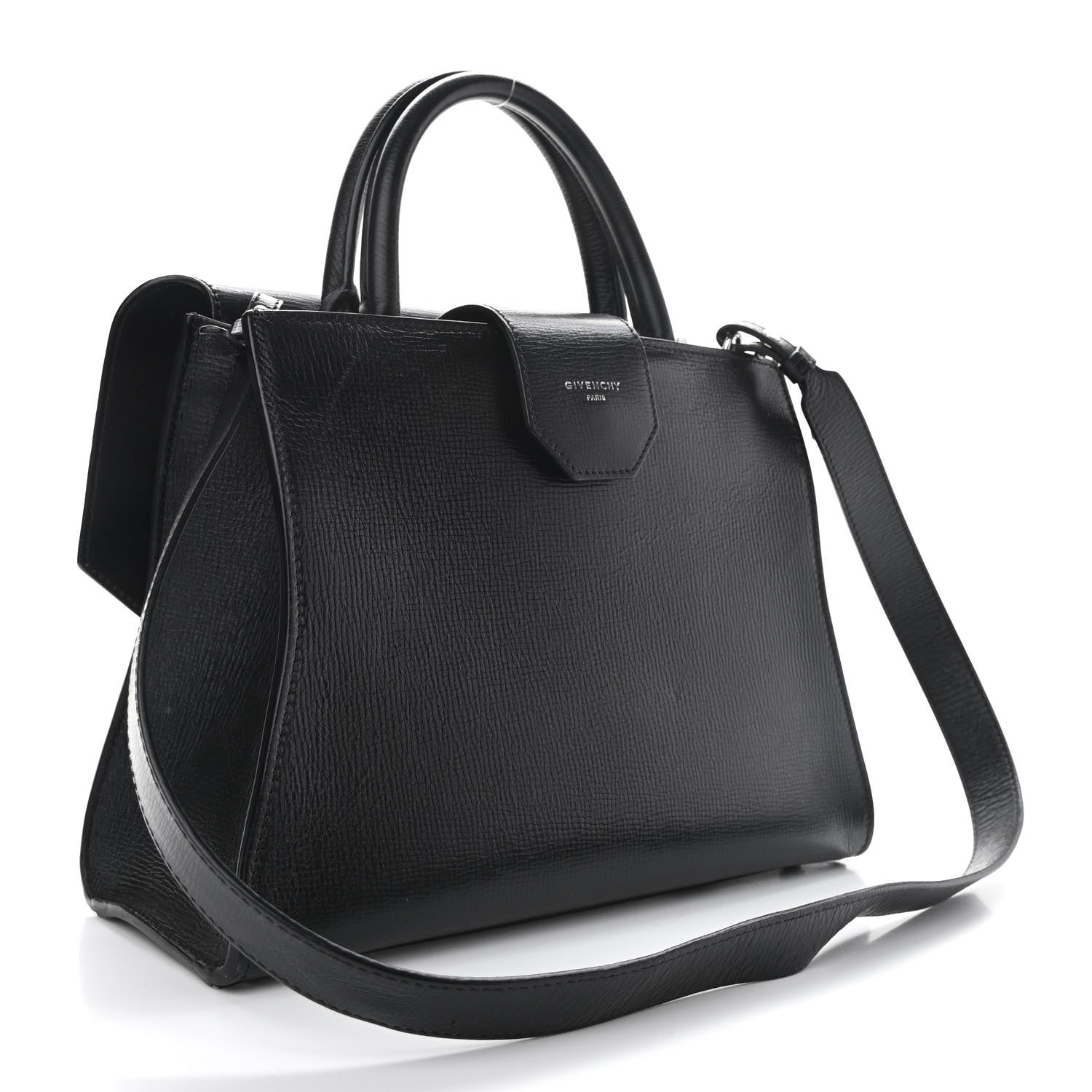 Givenchy Calfskin Small Obsedia Satchel Black 3 of 10