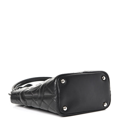 Chanel Calfskin Quilted Small Cambon Tote Black 4 of 8