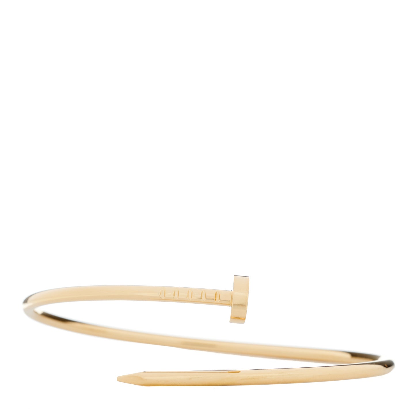 18K Yellow Gold Small Juste Un Clou Bracelet 17
