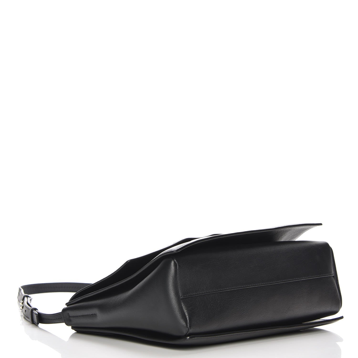 Chloe Suede Calfskin Medium Faye Shoulder Bag Black 4 of 7
