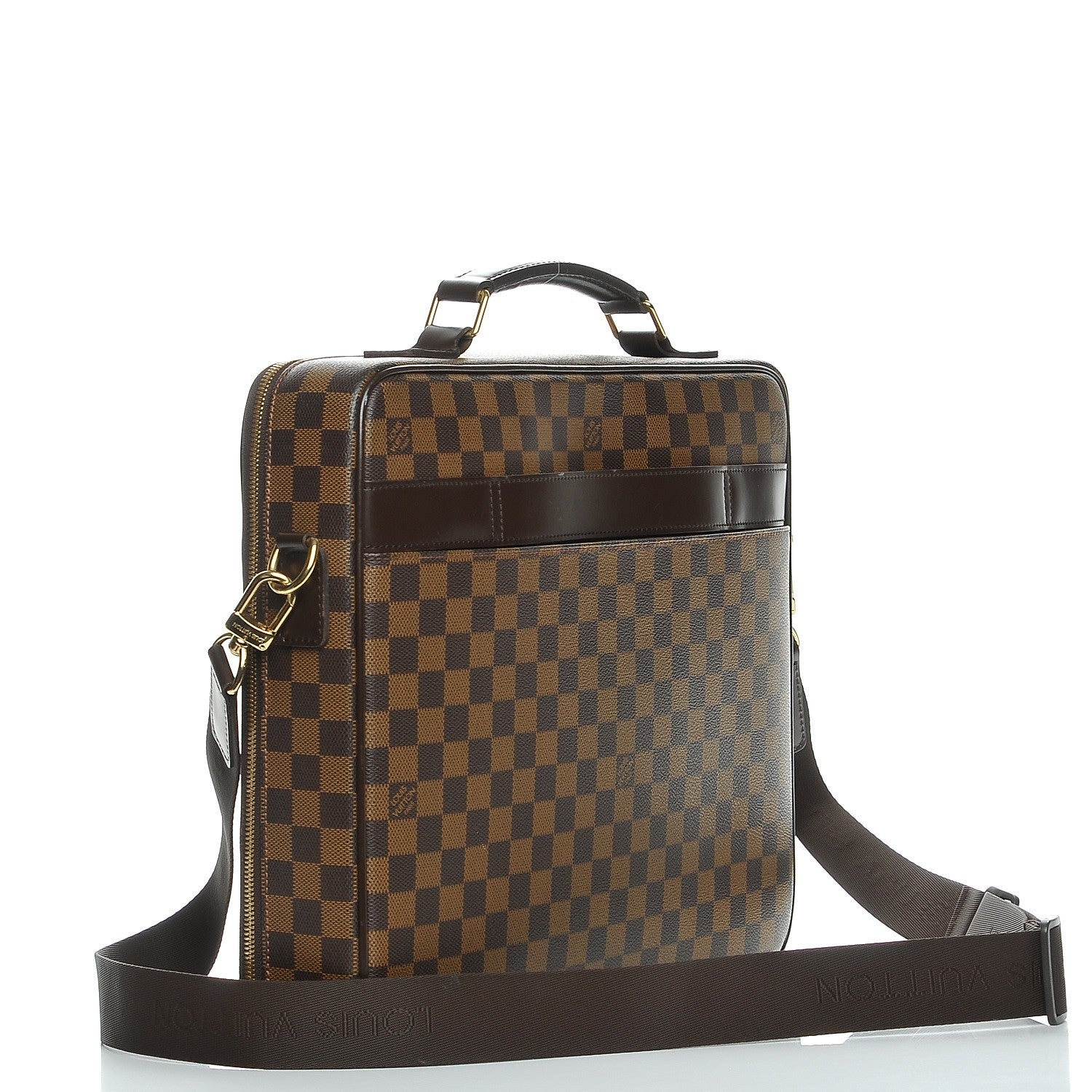 Louis Vuitton Damier Ebene Porte Ordinateur Sabana NM Computer Case 3 of 6