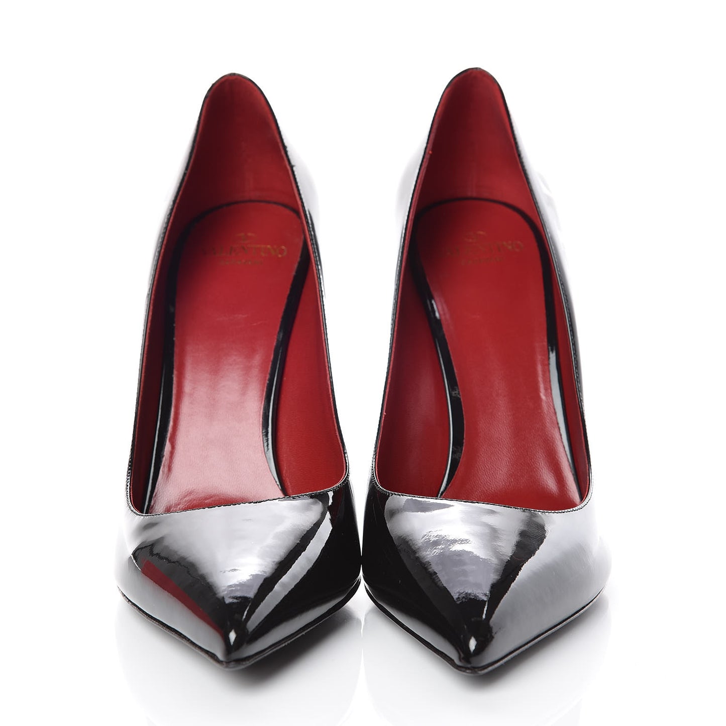 Patent VLTN 105mm Pumps 40 Black White