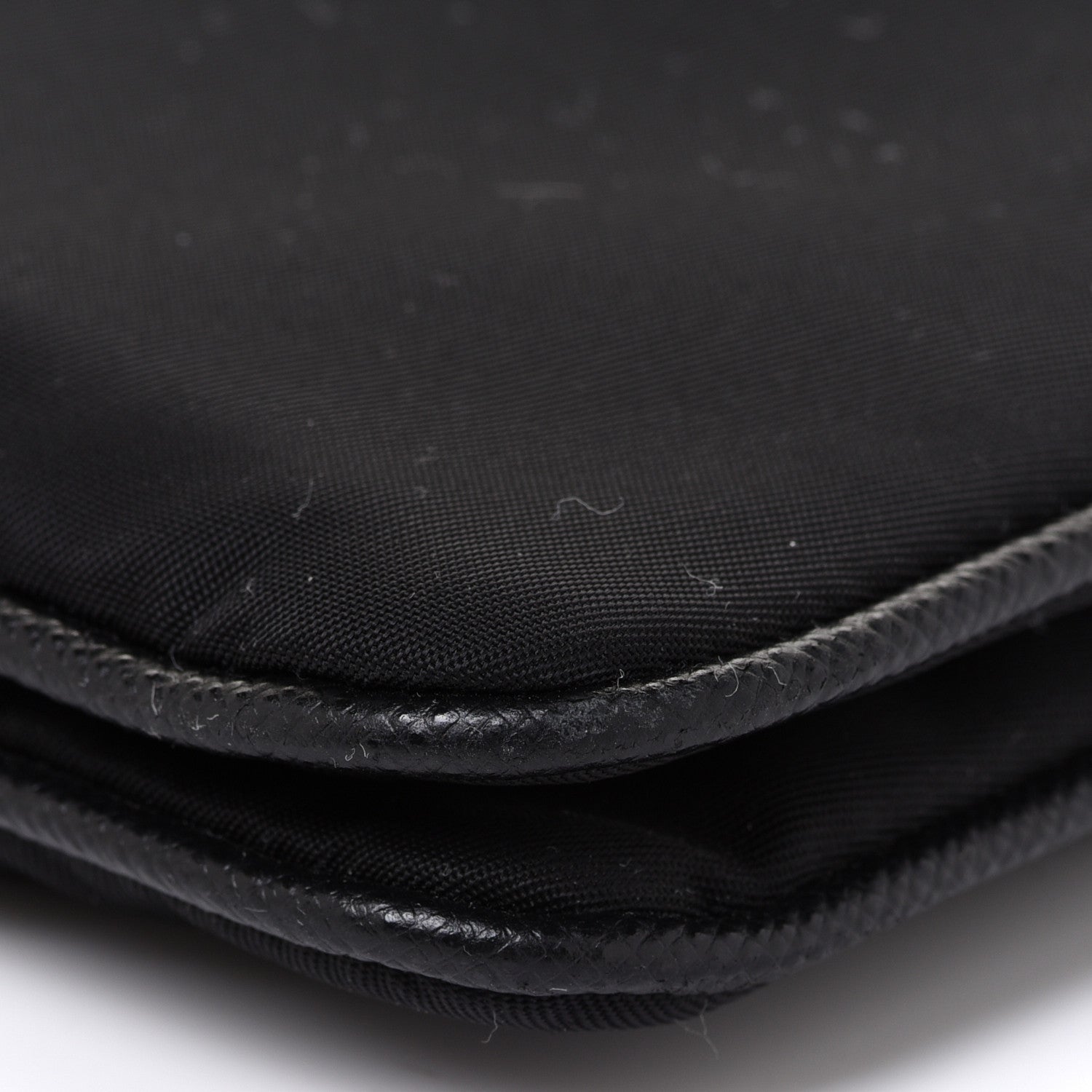 Prada Re-Nylon Saffiano Re-Edition 2000 Double Zip Crossbody Bag Black 9 of 11