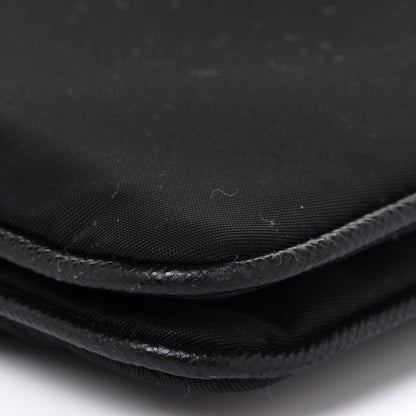 Prada Re-Nylon Saffiano Re-Edition 2000 Double Zip Crossbody Bag Black 9 of 11