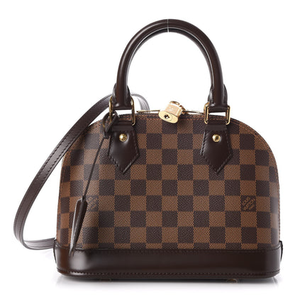 Louis Vuitton Damier Ebene Alma BB 1 of 9