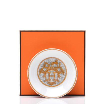 Hermes Porcelain Mosaique au 24 Soy Dish 7 of 7