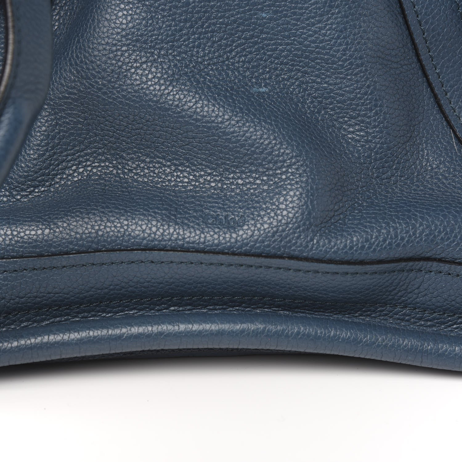 Chloe Calfskin Medium Paraty Peacock Blue 9 of 9