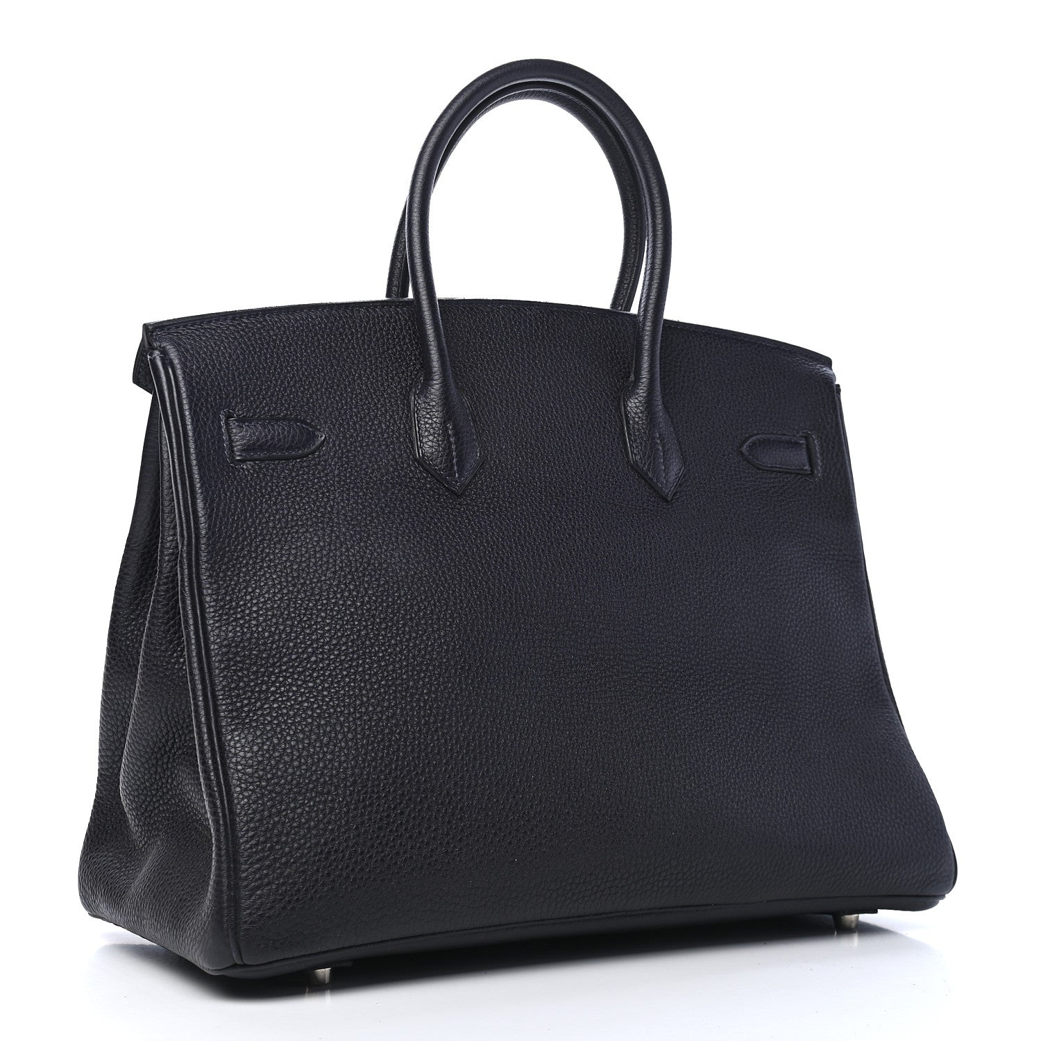 Hermes Taurillon Clemence Birkin 35 Bleu Indigo 3 of 10