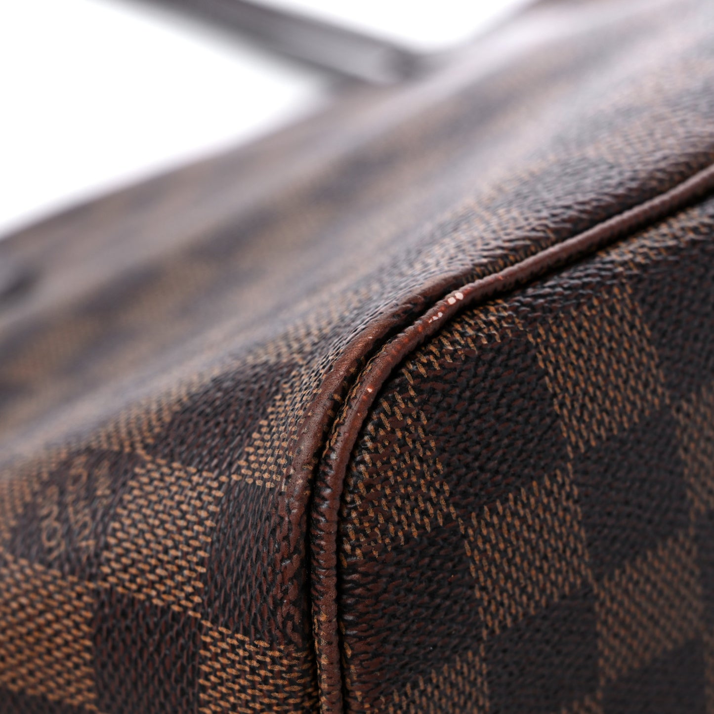 Damier Ebene Neo Neverfull MM Rose Ballerine