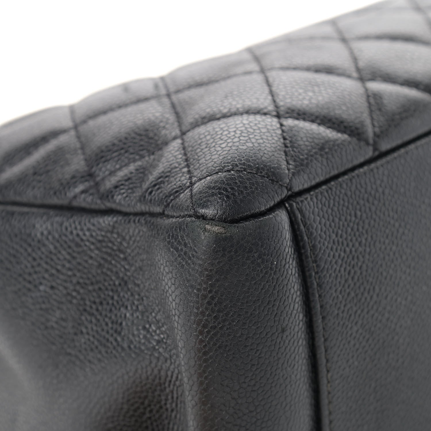 Chanel Caviar Quilted Grand Shopping Tote GST Black 8 of 16