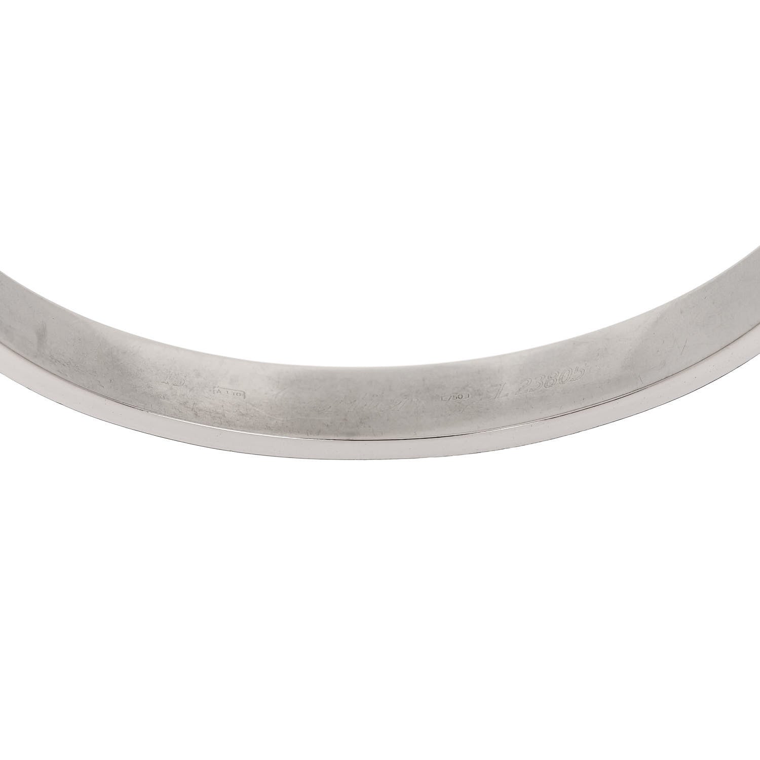 Cartier 18K White Gold LOVE Bracelet 16 5 of 6