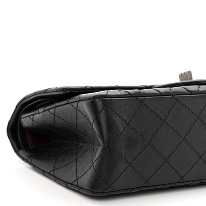 Chanel Aged Calfskin Quilted 2.55 Reissue 225 Flap Black 8 of 9