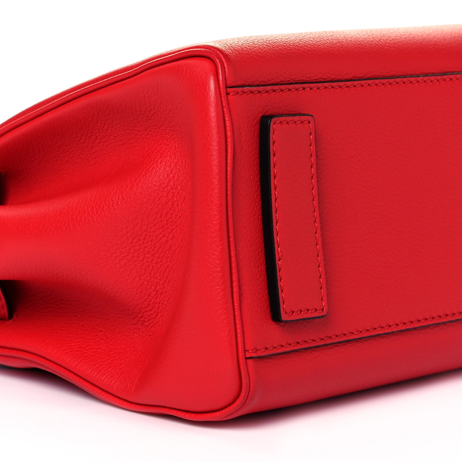 Versace Calfskin Medium La Medusa Top Handle Handbag Red 8 of 11