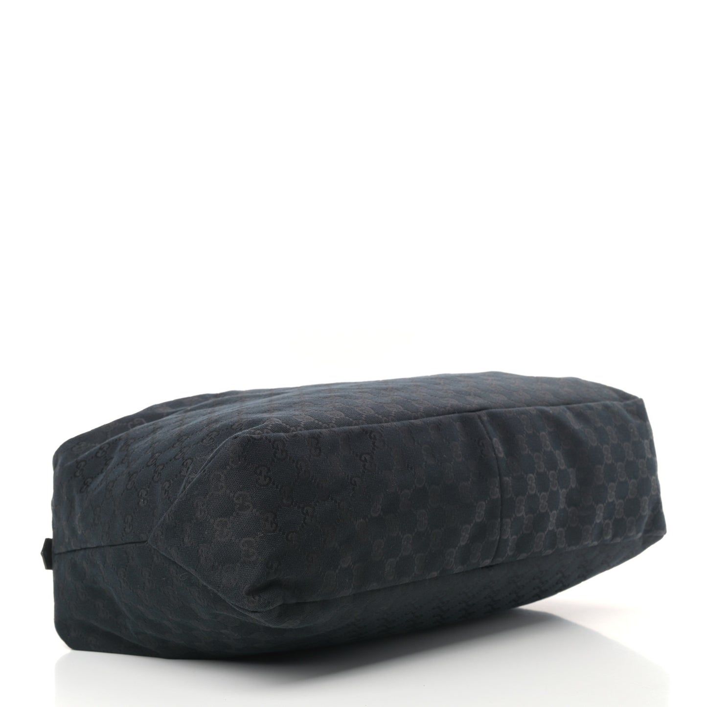 Monogram Large Horsebit Chain Hobo Black