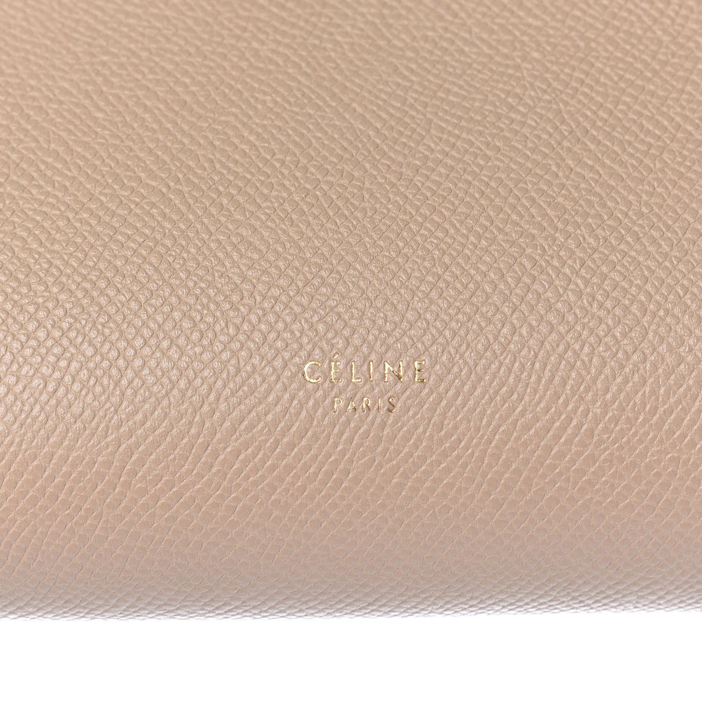 Grained Calfskin Nano Belt Bag Light Taupe