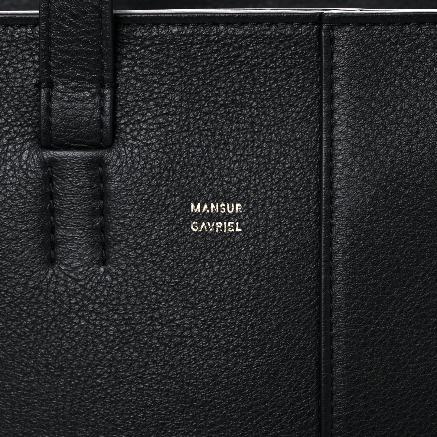 Pebbled Calfskin Mini Zip Multitude Tote Black