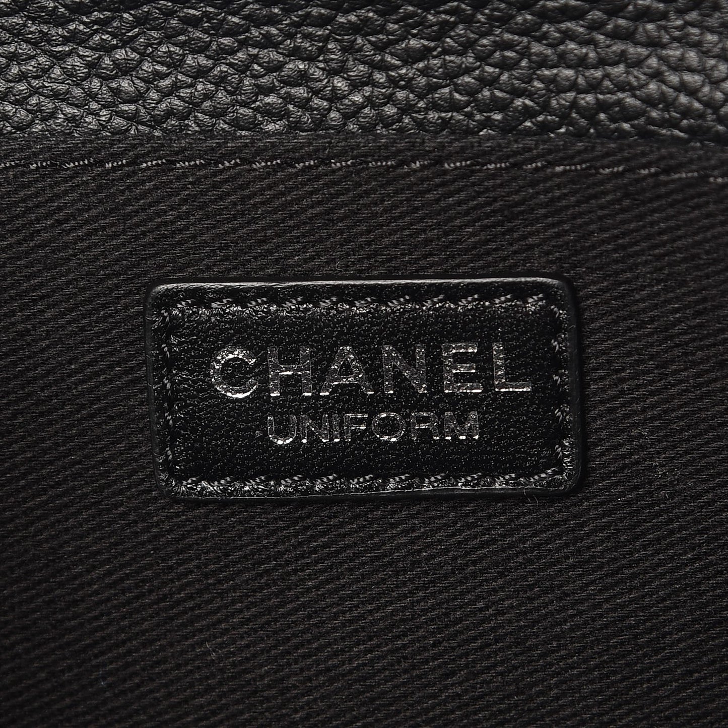 Grained Calfskin Quilted 2.55 Reissue Flap Belt Bag Clutch Black