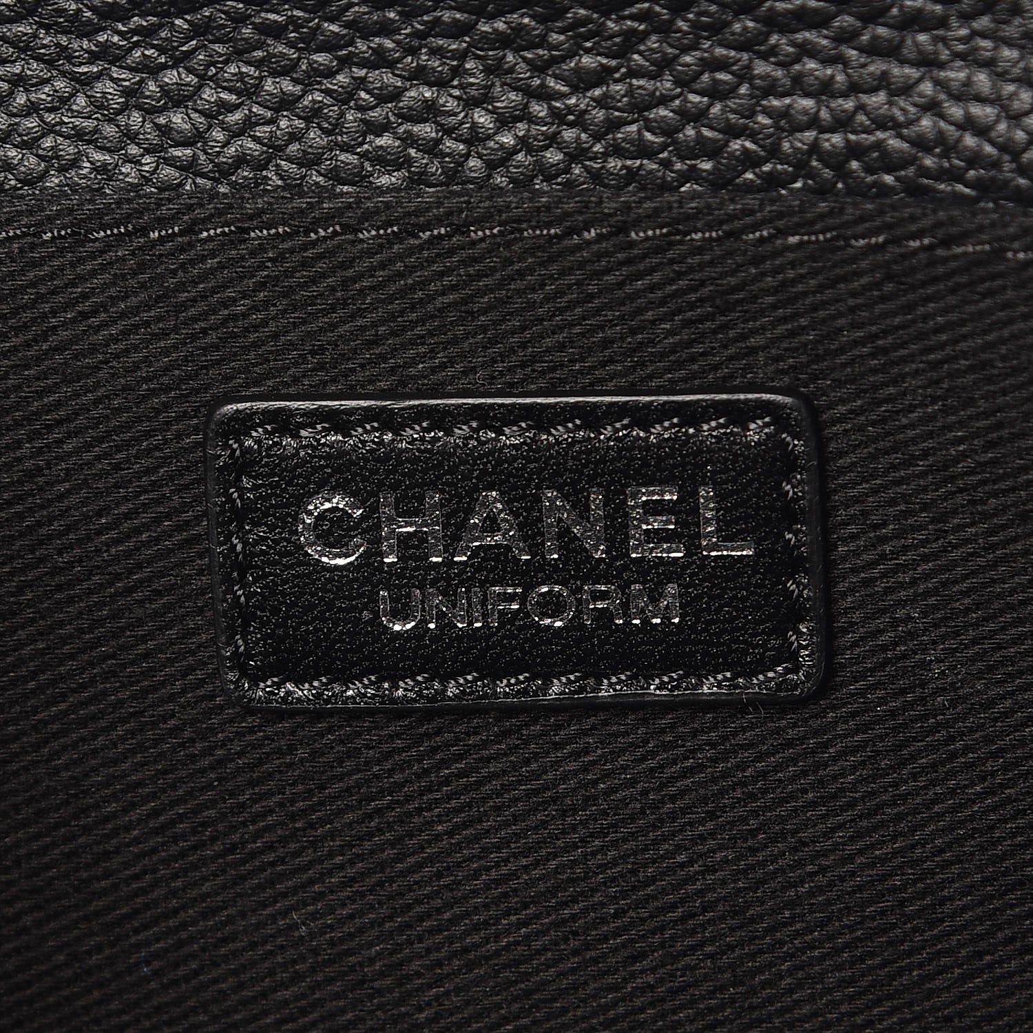 Chanel Grained Calfskin Quilted 2.55 Reissue Flap Belt Bag Clutch Black 6 of 7