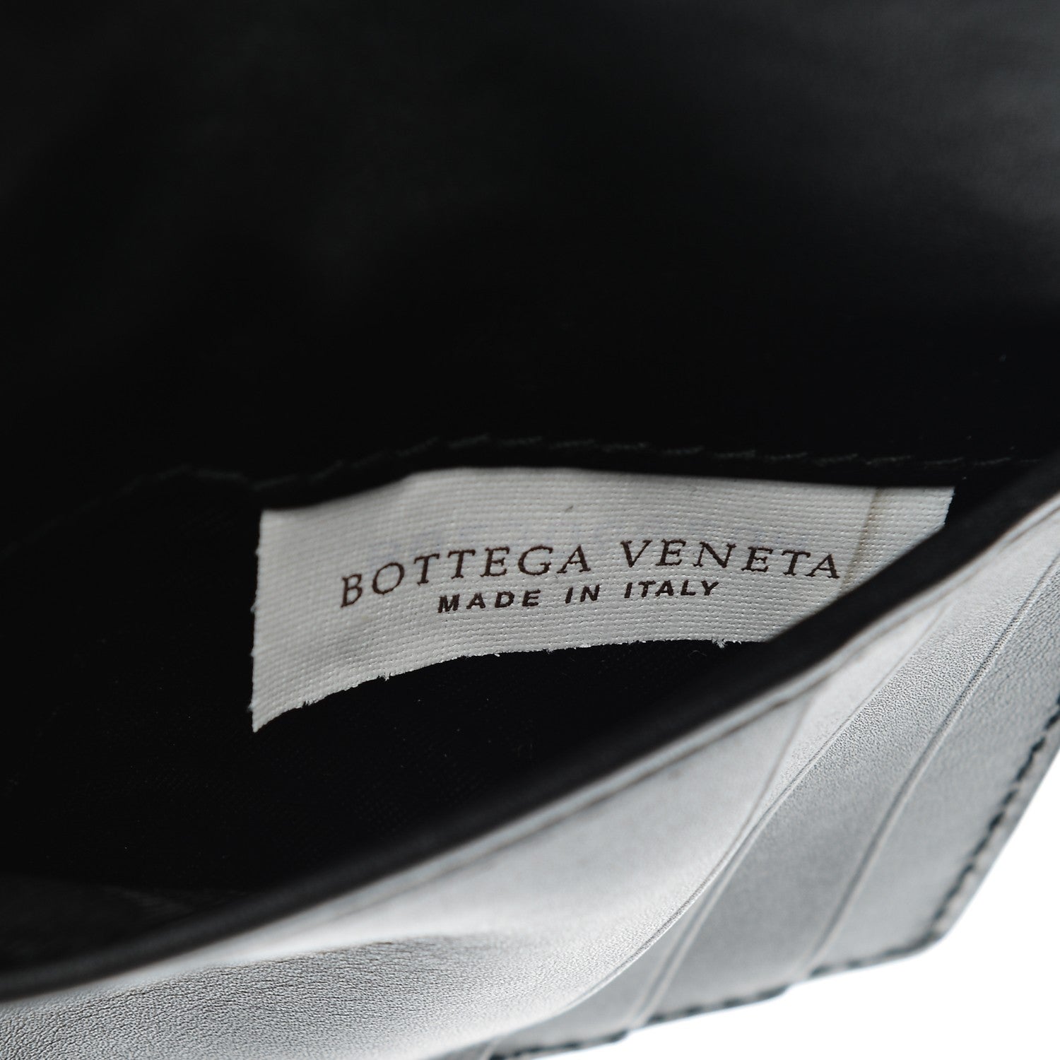 Bottega Veneta Intrecciato VN Card Case Nero Black 7 of 7