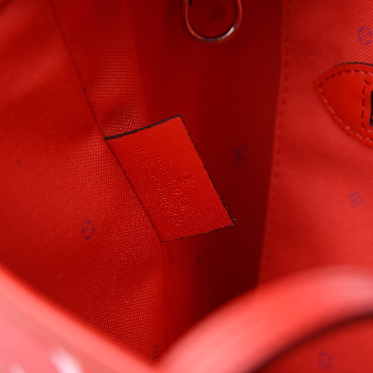 Louis Vuitton Monogram Escale Neverfull MM Rouge 9 of 12