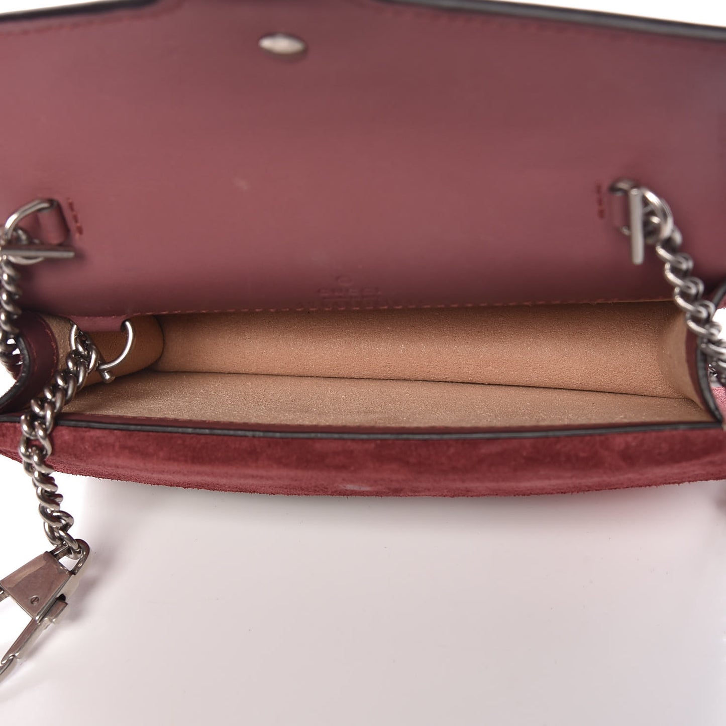 GG Supreme Monogram Blooms Super Mini Dionysus Shoulder Bag Beige Multicolor Dry Rose
