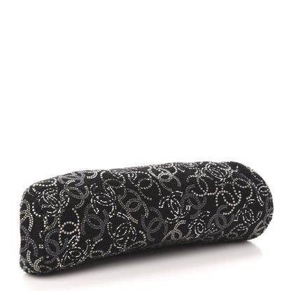 Chanel Tweed Strass Timeless Clutch Black 4 of 4