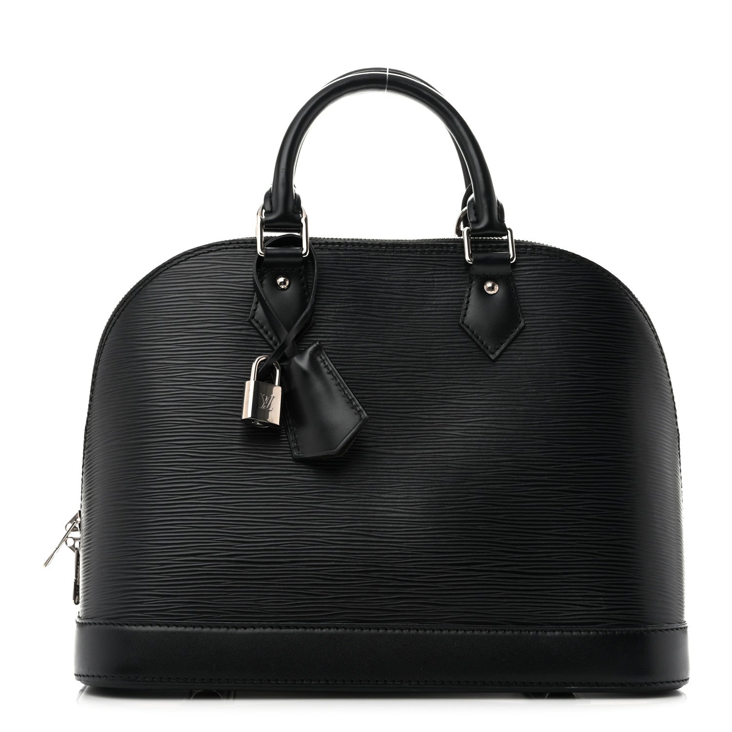 Louis Vuitton Metallic Epi Alma PM Black Silver 1 of 12