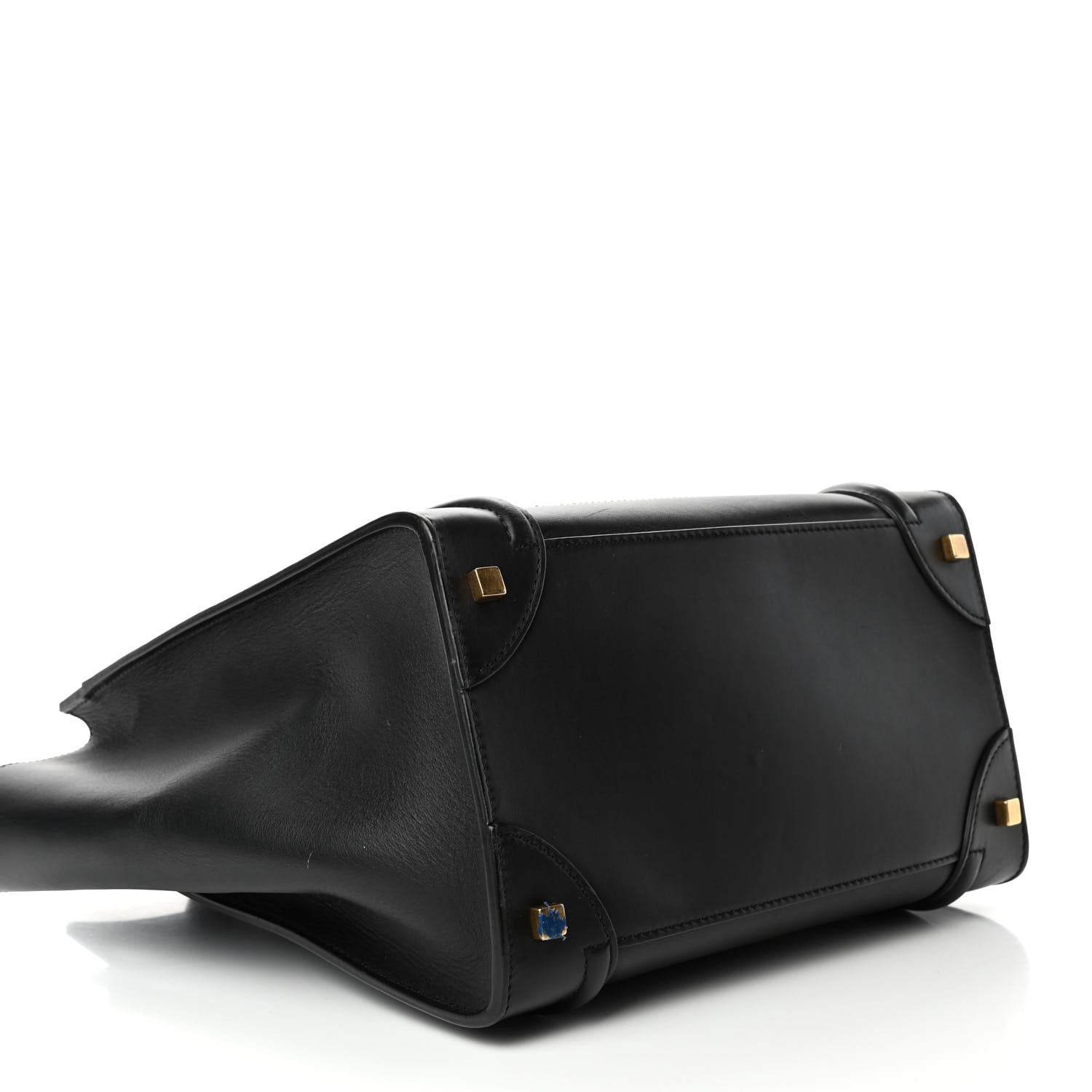 Celine Smooth Calfskin Mini Luggage Black 3 of 4