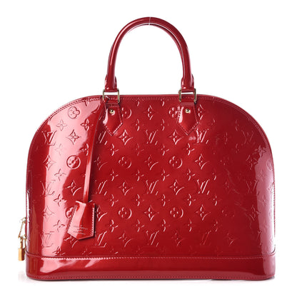Louis Vuitton Vernis Alma GM Pomme D'Amour 1 of 12