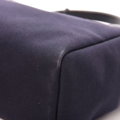 Hermes Toile Vache Calfskin Herbag 30 PM Navy Bleu Natural 10 of 20