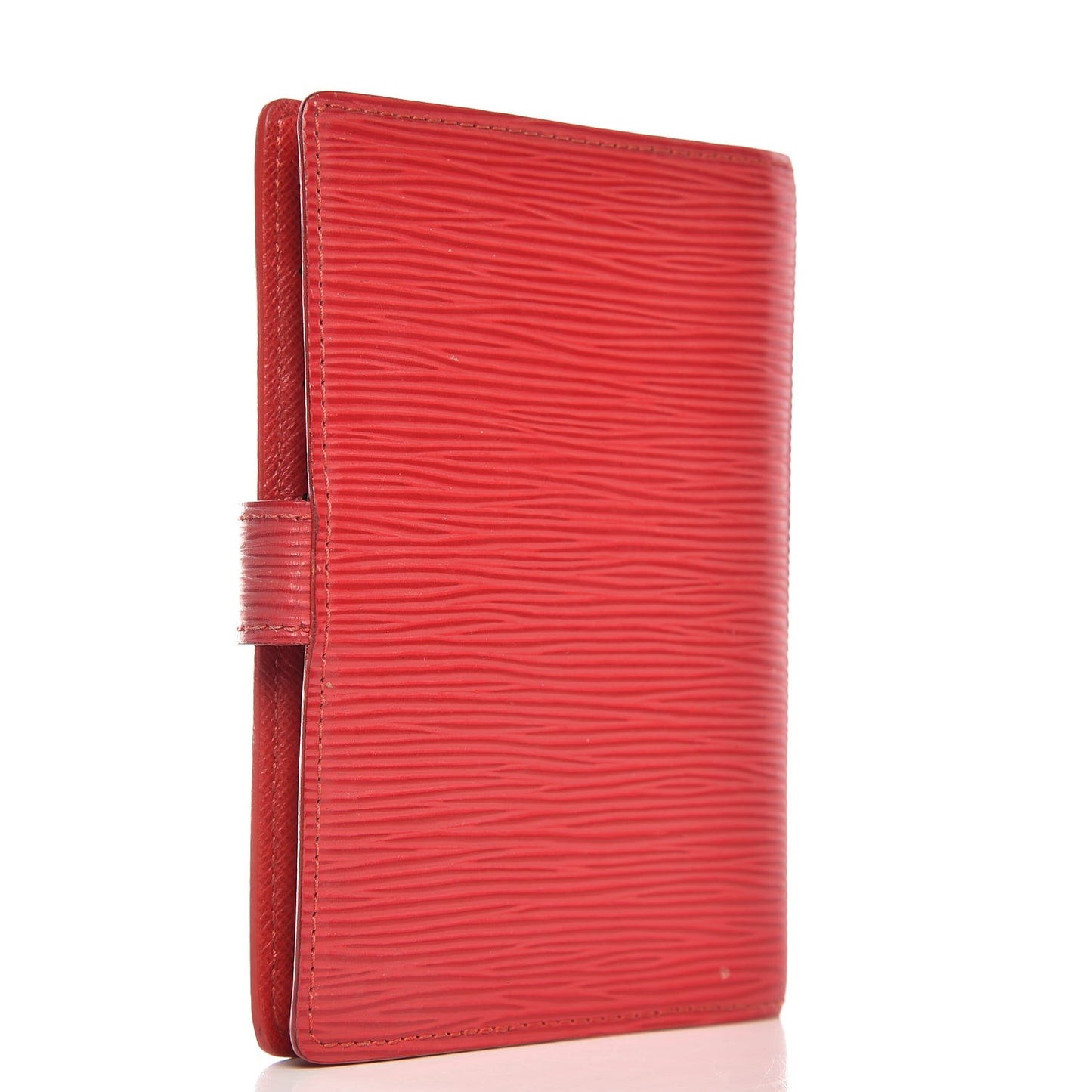 Epi Small Ring Agenda Cover Rouge