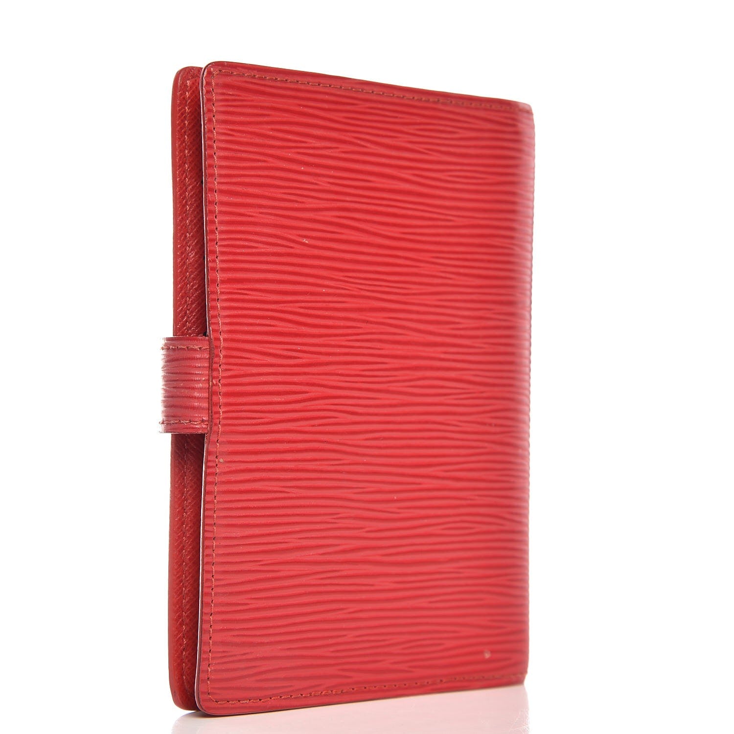 Louis Vuitton Epi Small Ring Agenda Cover Rouge 3 of 8