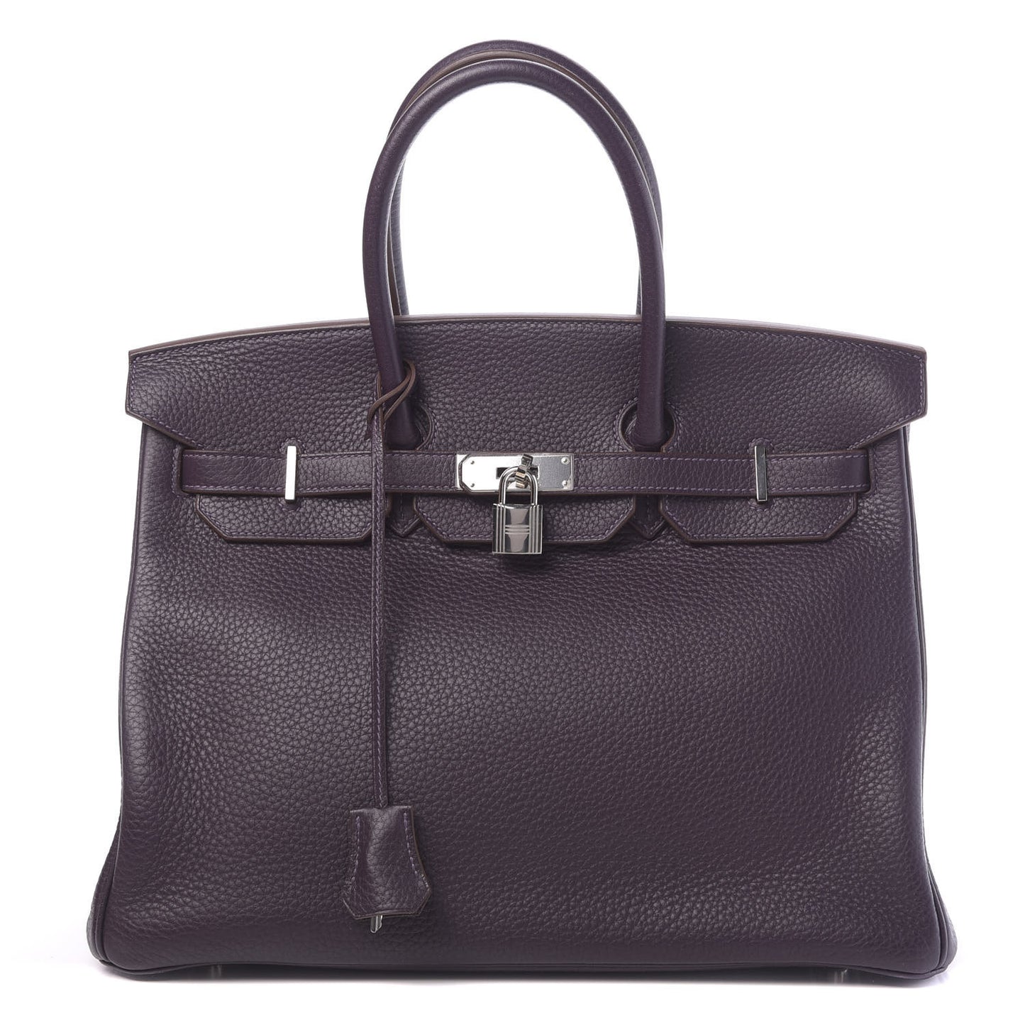 Taurillon Clemence Birkin 35 Raisin